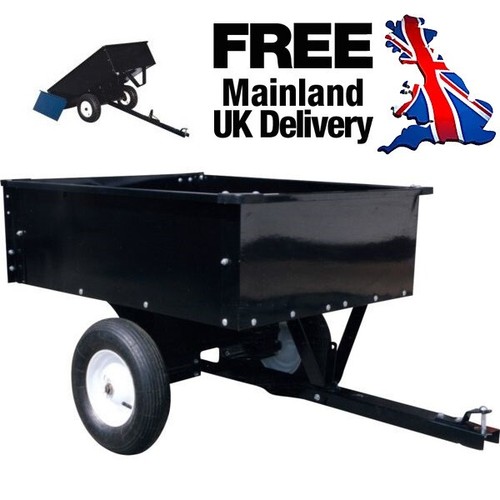 Garden mower ride on trailer - mower,