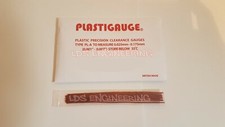x10 Plastigauge strips precision bearing clearance RED 0.025mm – 0.175mm