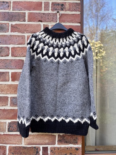Hand knitted icelandic style - knitted,