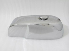 PETROL FUEL TANK STEEL CHROME