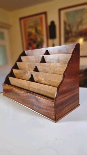 Very large vintage letter rack - letter,