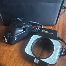 Boxed Nikon SB-29 Macro Speedlight with case & instructions, appears unused
