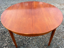 Round Extending Teak Dining
