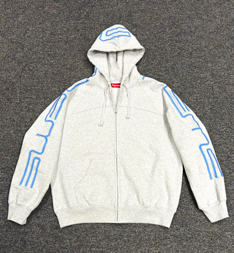 Supreme connect logo hooded - logo,