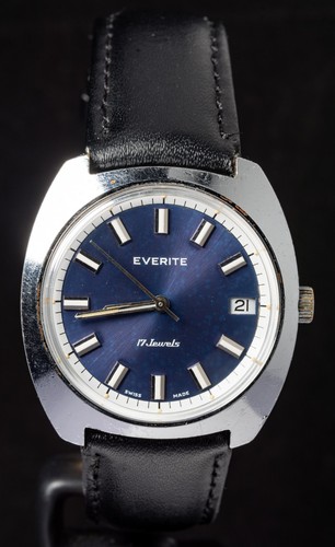 Everite blue dial men - everite, men's