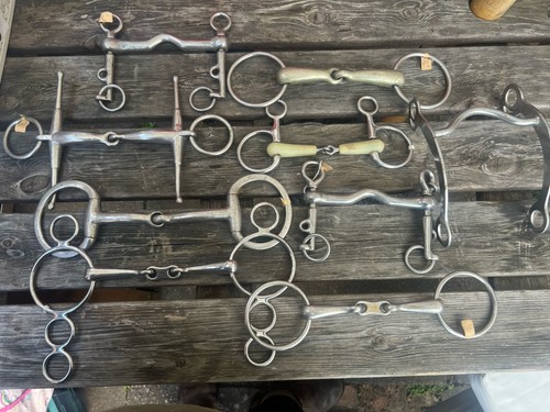 Joblot horse bits - horse,
