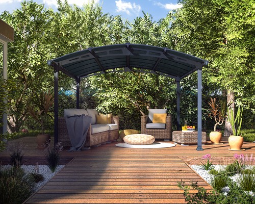 Sun shelter garden gazebo - garden,
