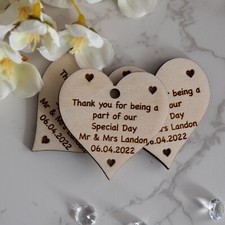 Personalised Wooden Heart