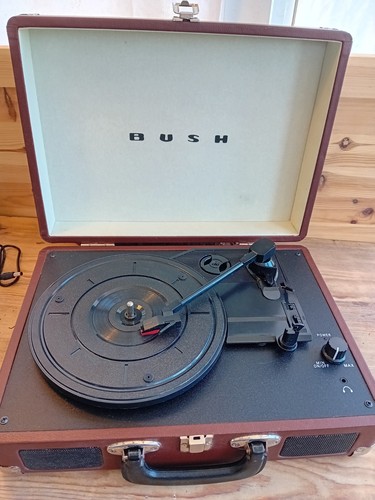 Bush record player turntable - record,