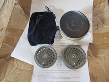 excellent hardy alnwick JLH ultralite 7 trout fly fishing reel + spool etc