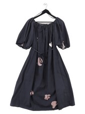 COS A-Line Midi Dress in Black