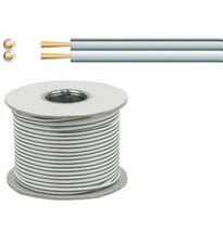 2 Core 24 Strand 0.2mm White