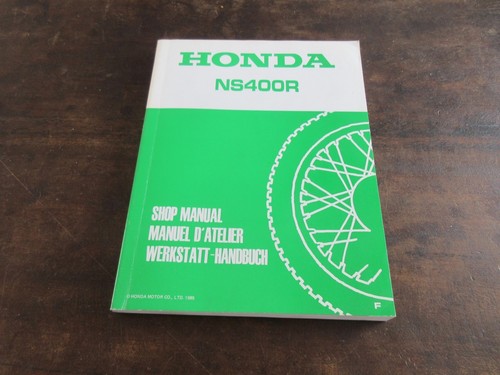 Honda ns400r shop repair - honda,