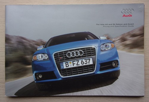 Audi saloon avant orig - s4, &