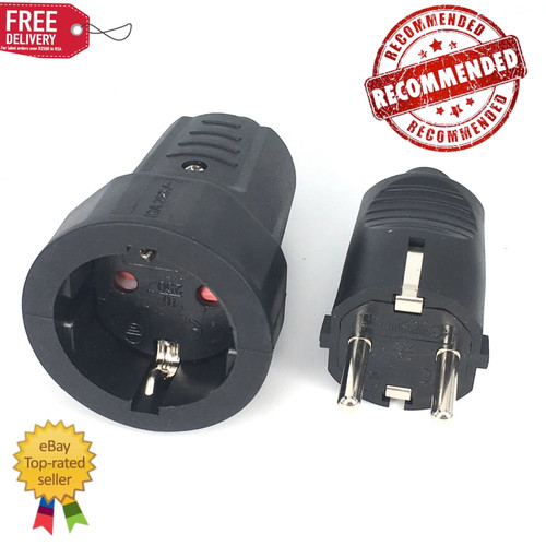 16a schuko power plug - 16a, eu