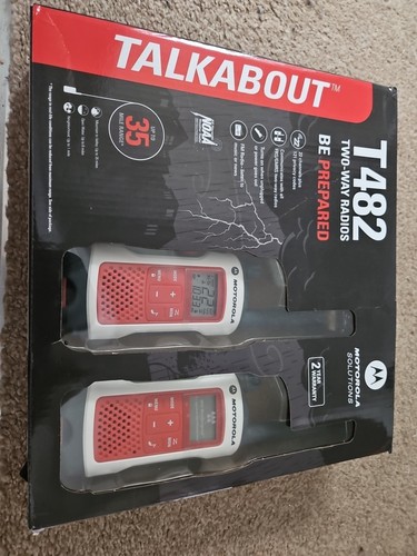 Motorola talkabout t482 - talkabout, two