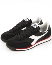 Diadora Cross Trainers Black/White- Sneakers, Retro, Footwear, Low Top, Terraces