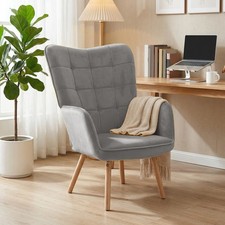 HOMCOM Upholstered Tufted