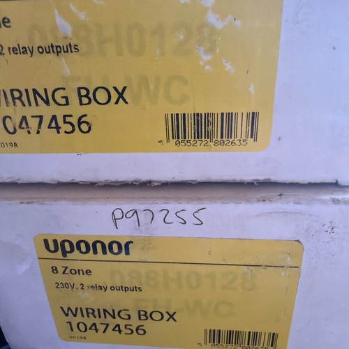 Uponor zone wiring box - zone, brand