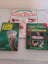 Three Magic Books Card Tricks