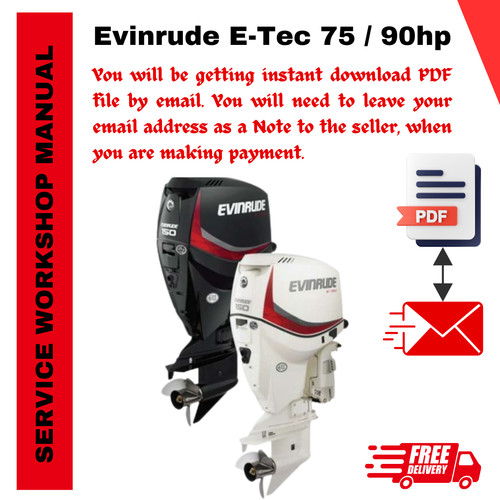 Evinrude tec 90hp - evinrude,