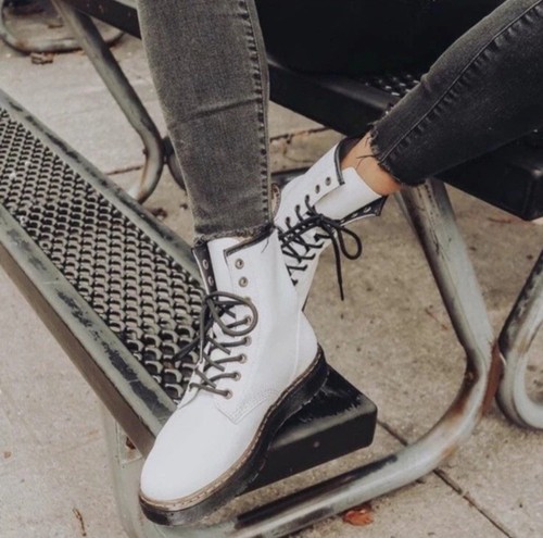 Martens zavala white - dr.,