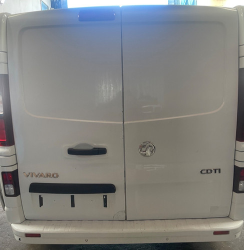 Vauxhall vivaro rear - vivaro, doors