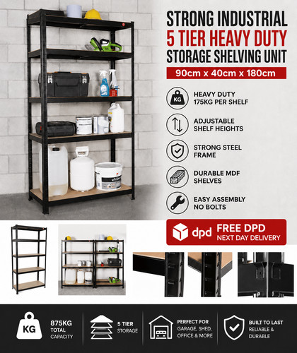 Strong industrial garage shelf - strong,