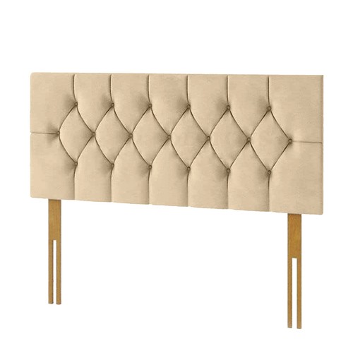 Mink chesterfeild headboard - chesterfeild, in
