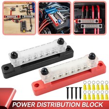 2X 6 Way 12V Bus Bar Power