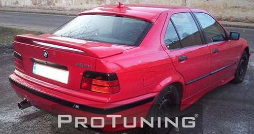 Rear window spoiler - spoiler/, roof