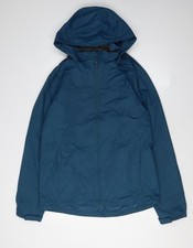 Peter Storm Men's Blue Waterproof Hooded Jacket M