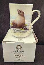 8.3 Maxwell & Williams Animals of the World Coffee Mug by K. Castle Cashmere