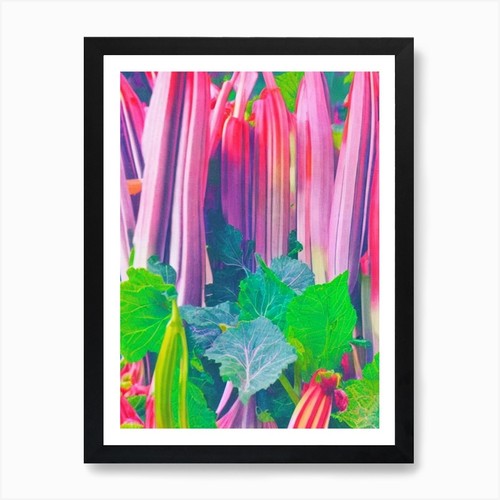 Rhubarb risograph retro - 2,