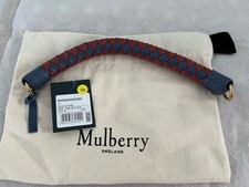 Mulberry Iris Woven Leather