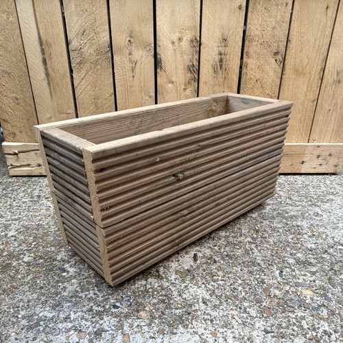 Treated wooden decking - wooden,