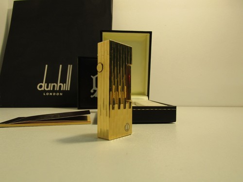 Dunhill rollagas lighter - lighter, gold