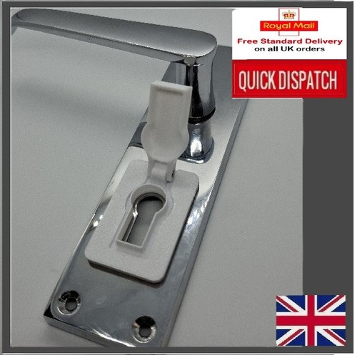 White traditional keyhole - white,