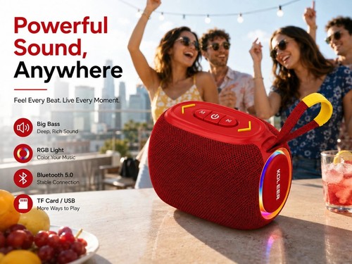 Portable bluetooth led speaker - bluetooth,