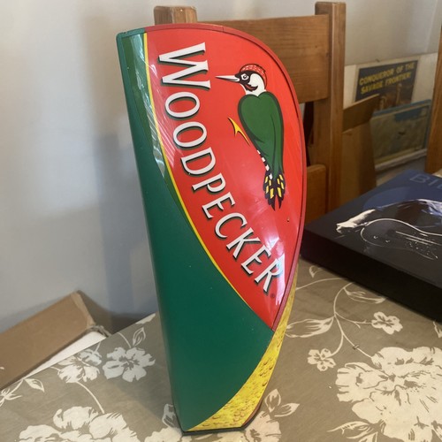 Vintage woodpecker cider sign - woodpecker,
