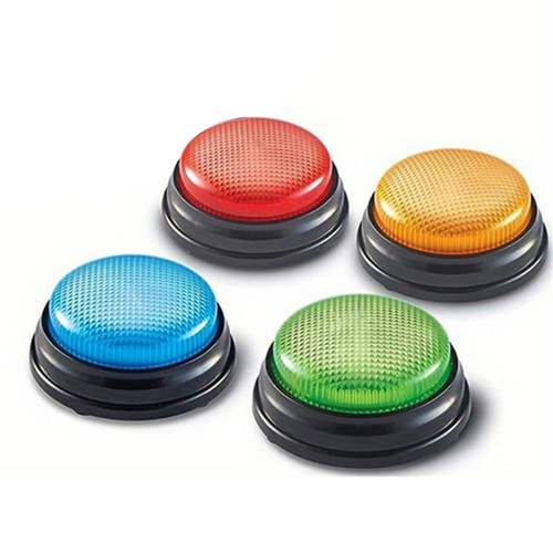 Plastic quiz buzzer set - quiz,