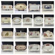 Choice of Vintage China Sandwich Plates and Dressing Table Trays  £1.95 - £12.95