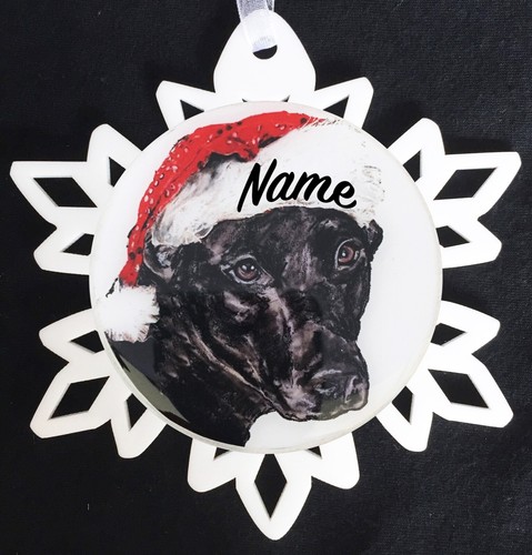 Santa pit bull terrier - santa,