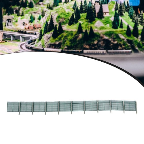Model railway scenery fence - model,