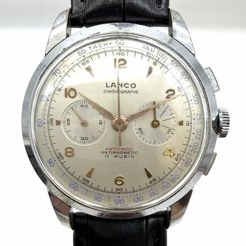 Lanco chronograph watch - chronograph,