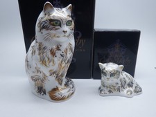 ROYAL CROWN DERBY FIFI CAT &