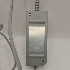 Nintendo Wii Power Supply Genuine (RVL-002) UK PSU Plug