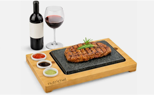 Steak stone grill - steak, hot