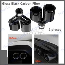 Dual Car Carbon Fiber Exhaust