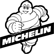 Michelin man tyre stickers - michelin,